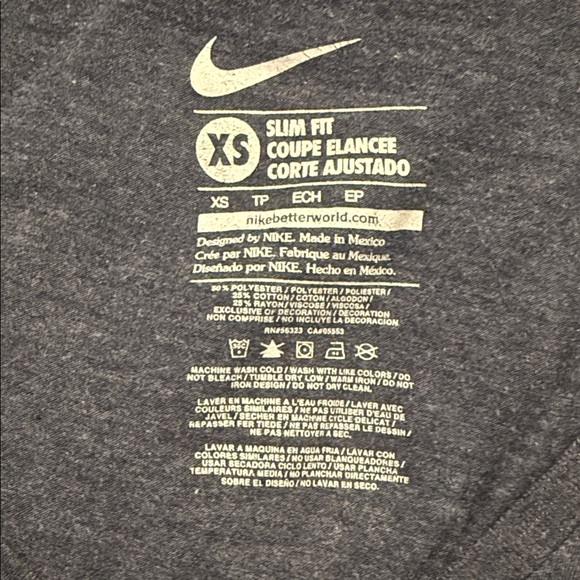 Nike USA Hockey V-Neck Tee - Size XS - Picture 6 of 6